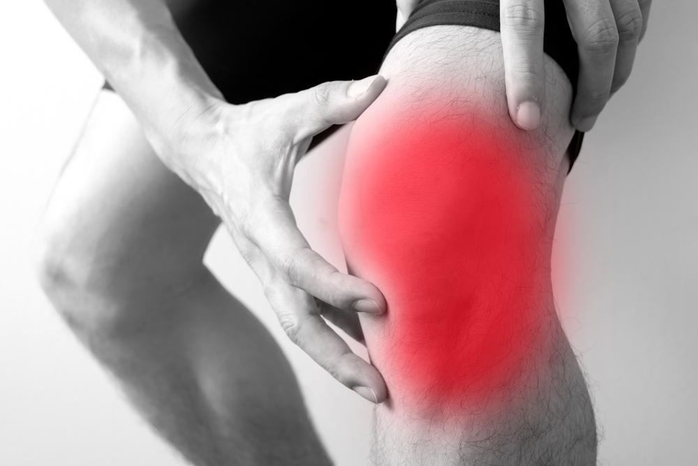 Knee pain due to athletic injury